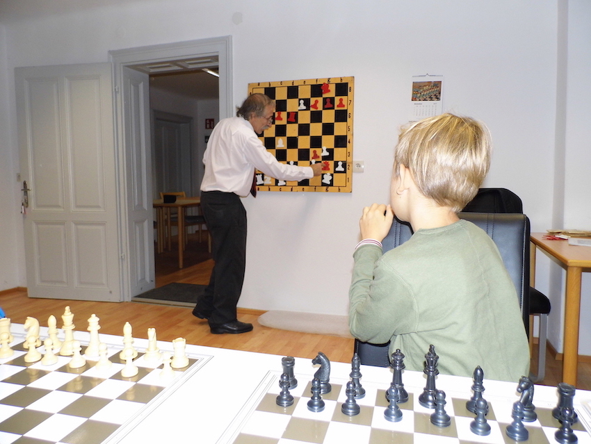 Schachtraining in Trofaiach